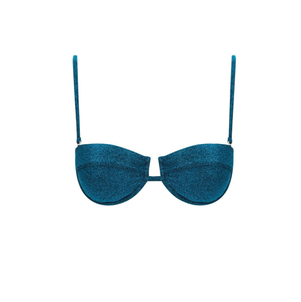 Luce Balconette Bikini Top in Notturno